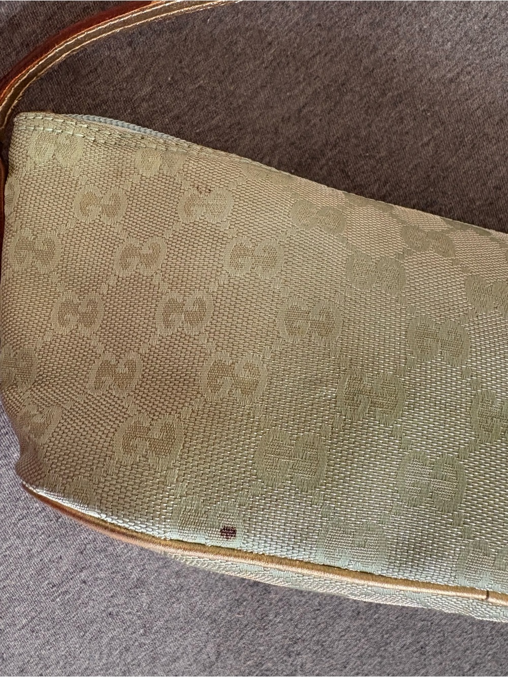 Gucci Monogram boat bag pochette RARE - Picture 3 of 8